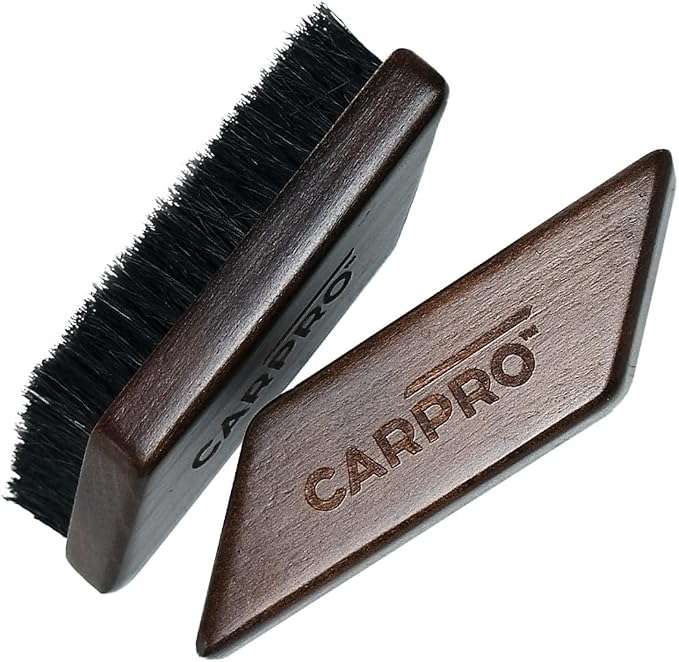 CARPRO Leather Brush - Cleaning Brush for Car Interior Upholstery, Leather Seats, Furniture, Couch, Sneakers, Boots, Bag