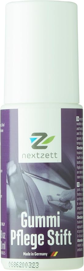 nextzett Gummi Pflege Rubber Care Stick Car Weatherstrip & Seal Conditioner Prevents Freezing, Cracking, Fading 3.4 fl o