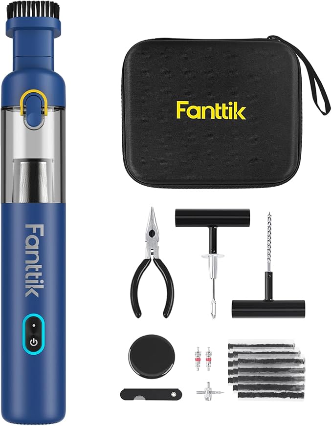 Fanttik V8 Mate Cordless Car Vacuum and Tire Repair Kit