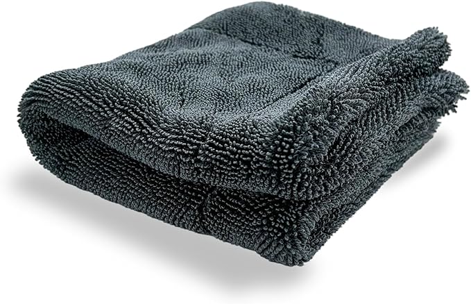 Microfiber Towels for Cars, 1200 GSM Ultra Thick 12.2"x12.2" Soft Car Detailing Drying Towel, Super Absorbent Double Twi