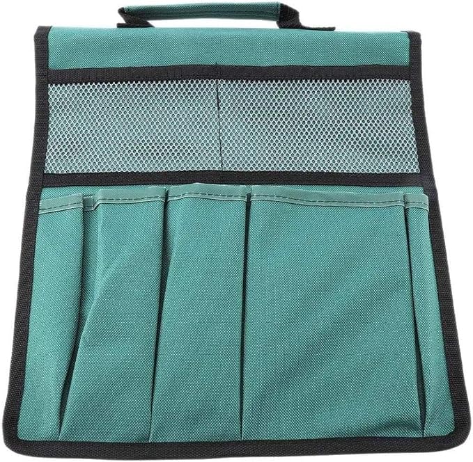 Garden Pouch,Foldable Portable Garden Kneeler Bench Kneeling Bag Gardening Tools Storage Stool Multiple Storage Pouch