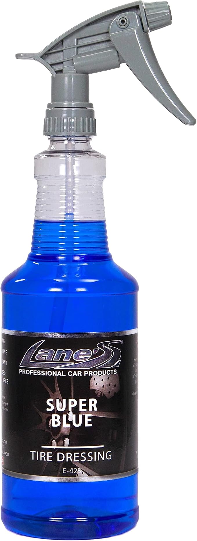 LANE'S Super Blue Tire Dressing | High-Gloss Tire Spray | 32oz (Pack of 1)