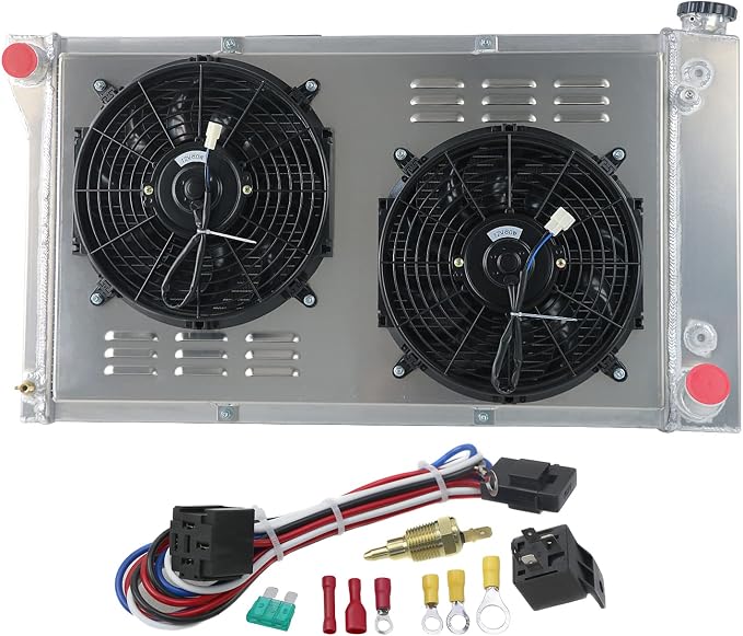 CoolingCare CU369 Radiator for 1967-1972 Chevy Blazer C/K/G/P & GMC Jimmy C/K/G Pickup Suburban Van