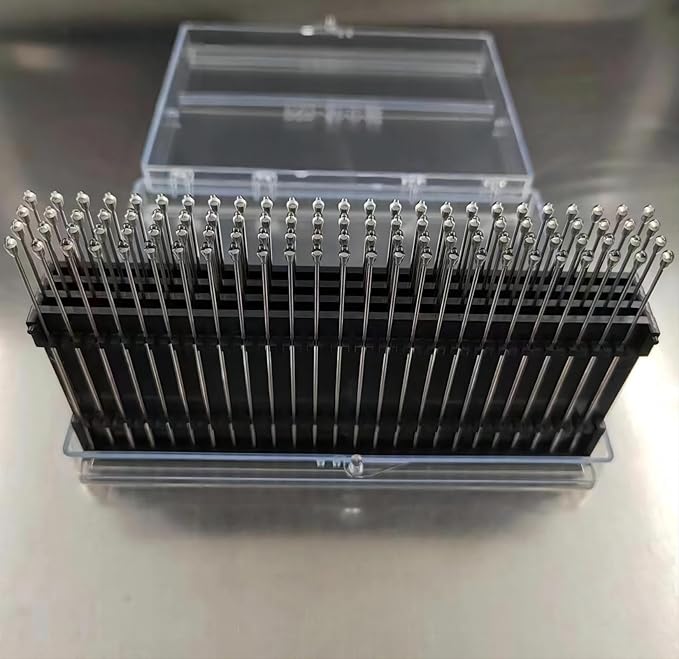 ESD Professional Stainless Steel Gel Swab Sticks for Cleaning Camera Lenses, sensors, PCB, SMT, semiconductors and Electrostatic Sensitive Equipment. (Transparent-100Packs, High Viscosity)