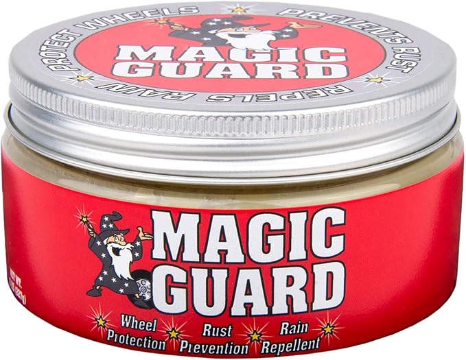 Magic Guard– Best Wheel Wax – Sealant & Protection for All Wheels – Easy Removal of Brake Dust & Road Grime - Hydrophobi