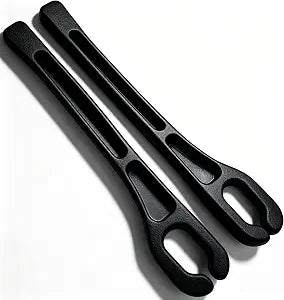 Car Seat Gap Filler Organizer 2Pcs-Shining Black - Cleanova