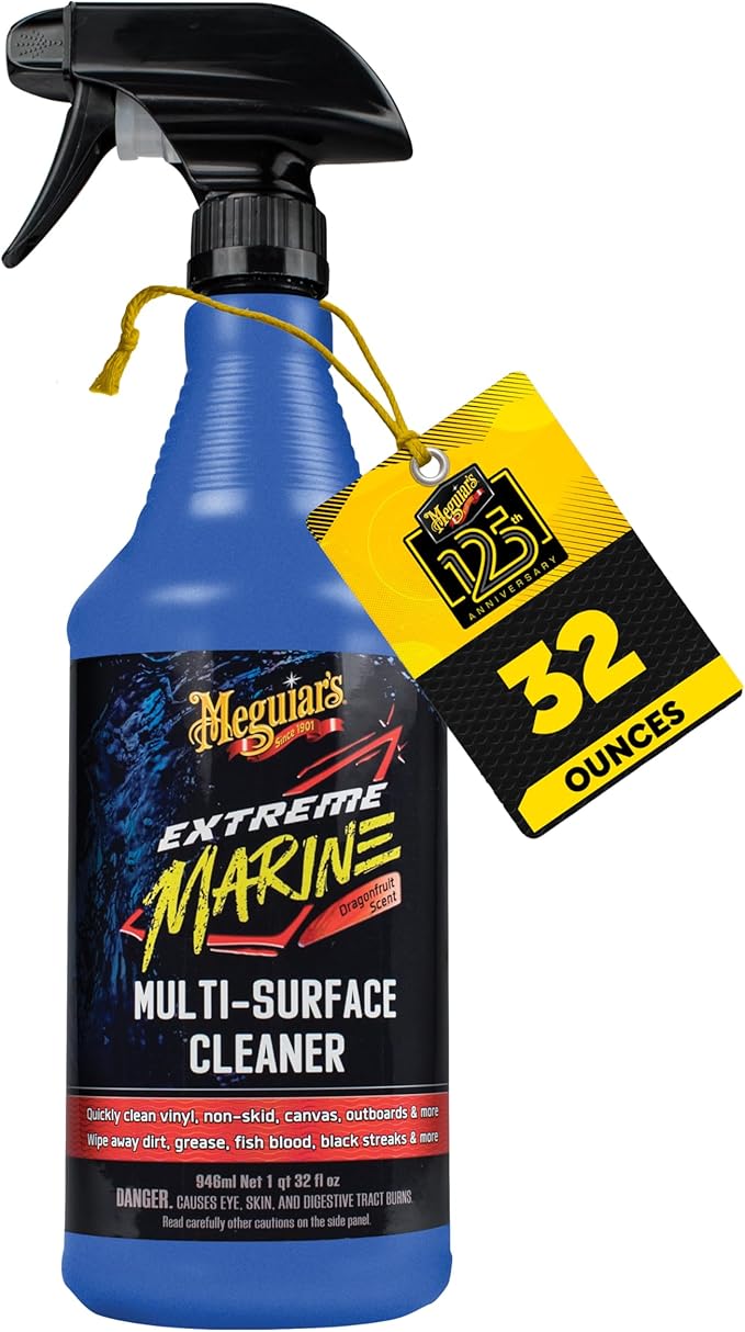 Meguiar's M1803 Extreme Marine Multi-Surface Cleaner, 32oz