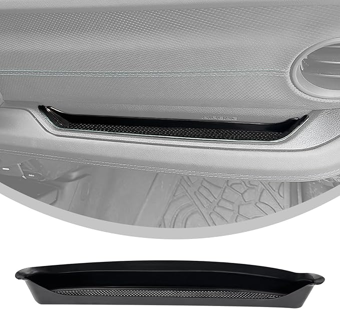 Grab Bar Tray for 2018-2023 Jeep Wrangler JL/4XE Jeep Gladiator JT AccessoriesAccessories Storage Bin Organizer Grab Han