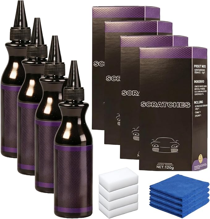 Scratch Remover for Vehicles, 2026 New Car Scratch Repair Kit, Multifunctional Car Paint Scratch Remover for Surface Dam