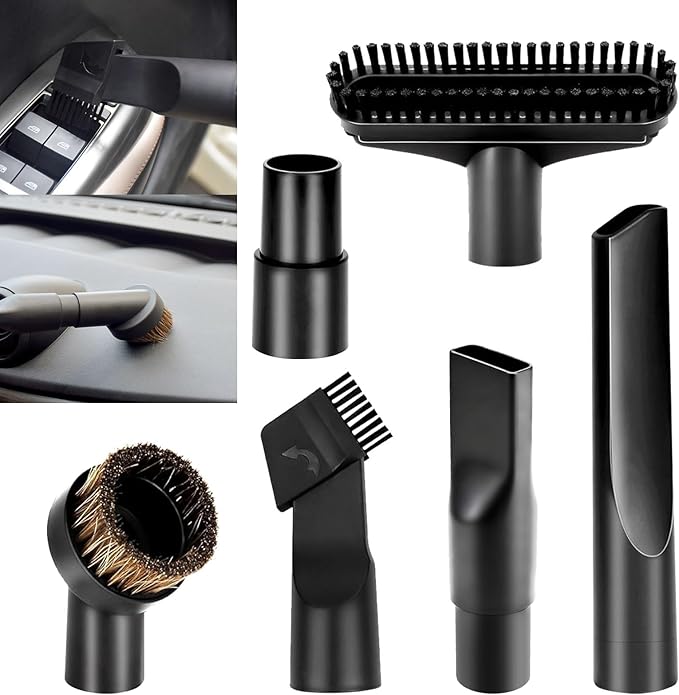 Universal Attachments Adapter Kit - Extendable Crevice Tool Dustbuster Accessories, Compatible with BLACK+DECKER Dustbuster, Fits Hand Vacuum Models with the Slim Nozzle and Extendable Crevice Tool.