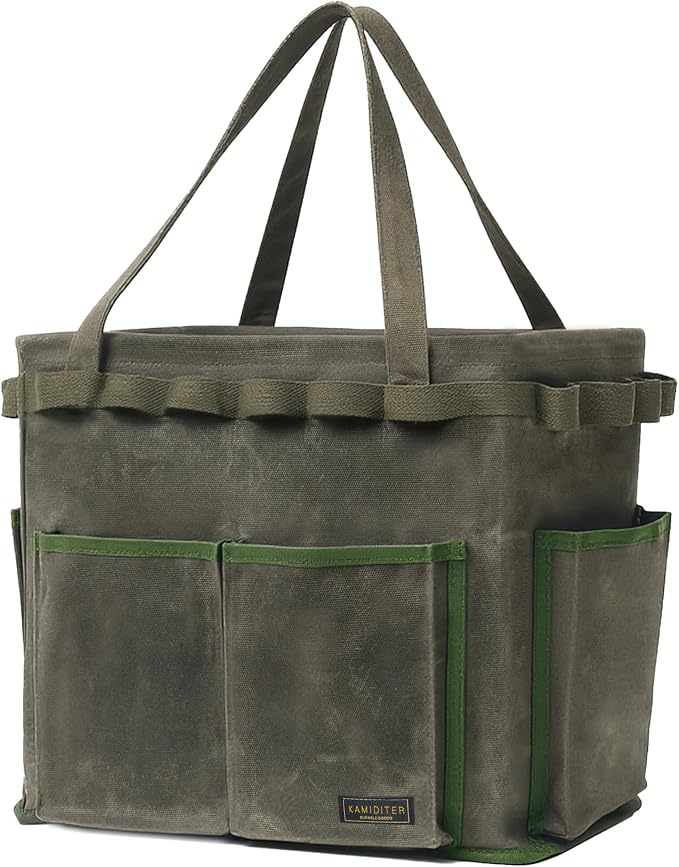 Space-saving Rectangular Car Trunk Organizer - Self-Standing Portable Organizer Collapsible Down to 3 Inches, 14" x 13"