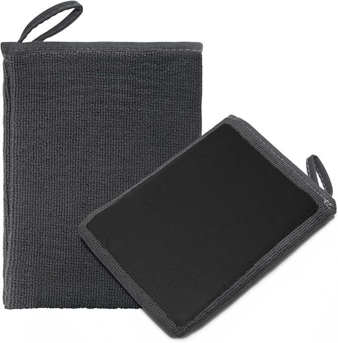 Windspeed 2P Clay Mitt, Car Clay Bar Glove Towel for Auto Detailing