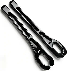 Car Seat Gap Filler Organizer 2Pcs-Jet Black - Cleanova