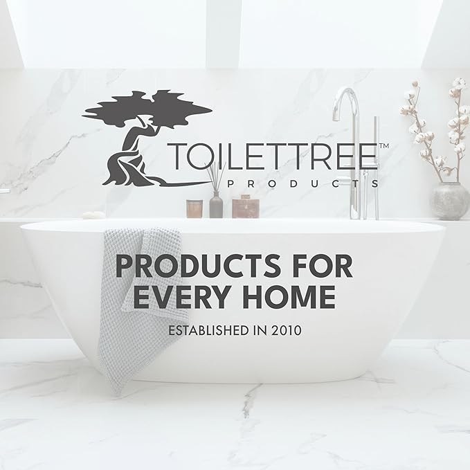 ToiletTree Products Deluxe Toilet Brush with Lid - Black