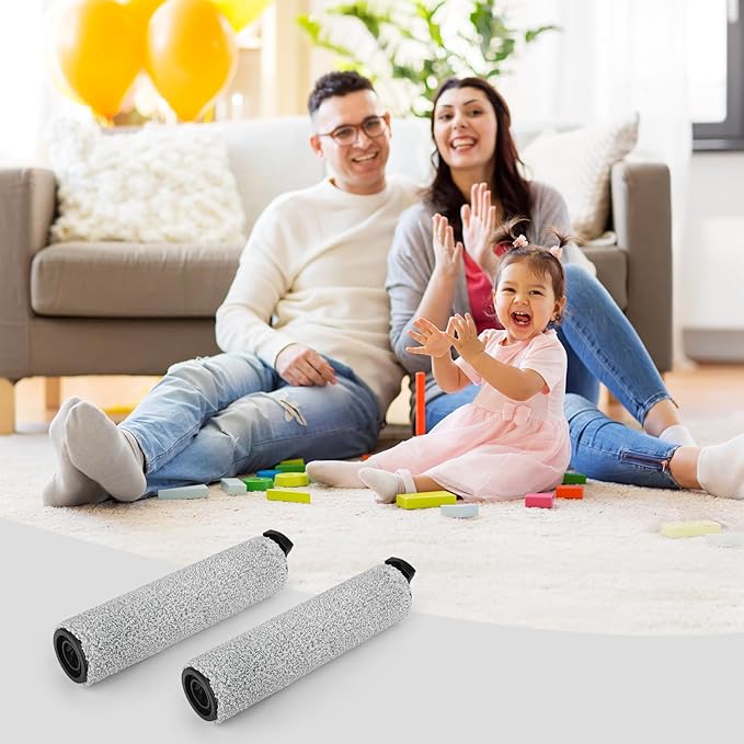 Ifloor3 Roller Brush Replacement for Tineco iFloor 3 and Floor One S3 Cordless Wet Dry Vacuum Cleaner, 2 Pack