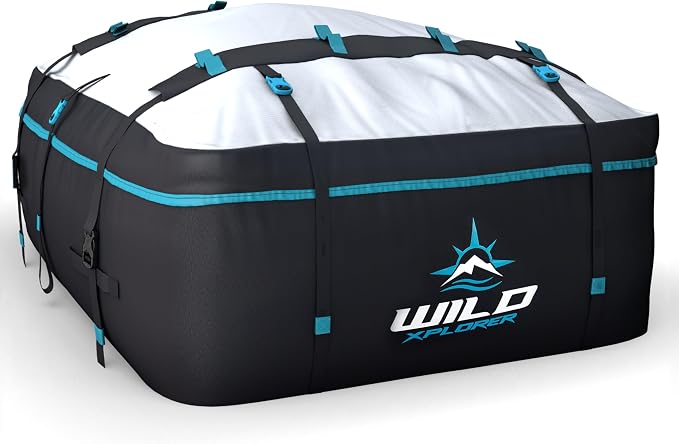 Rooftop Cargo Carrier 19 Cu Ft, Waterproof Soft Shell Roof Bag