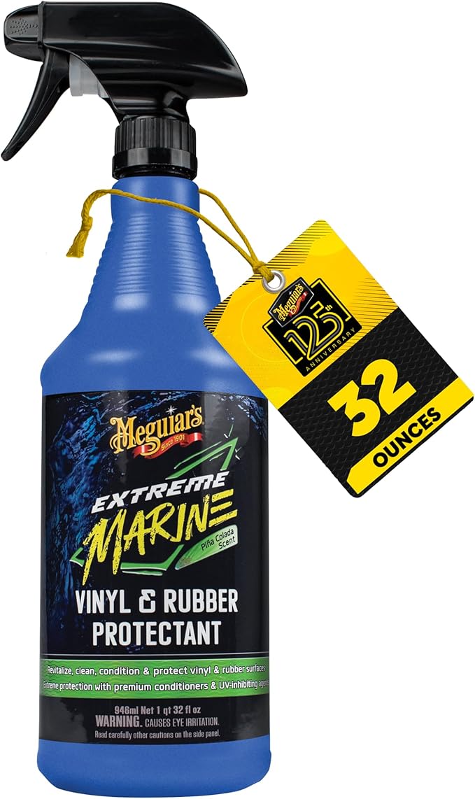 Meguiar's M1801 Extreme Marine Vinyl & Rubber Protectant, 32oz