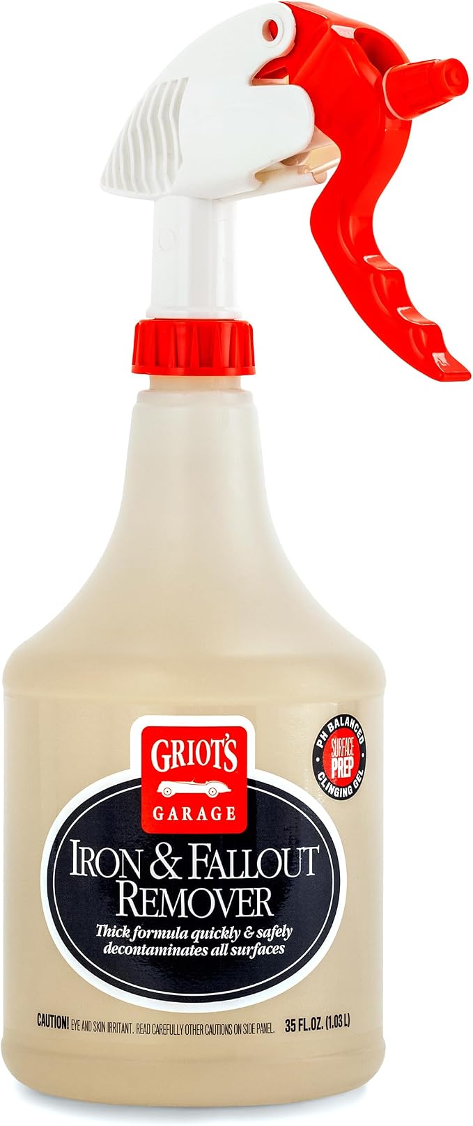 Griot's Garage Iron and Fallout Remover for Car Detailing and Cleaning, Remove Rust, Embedded Debris and Fallout from Mu