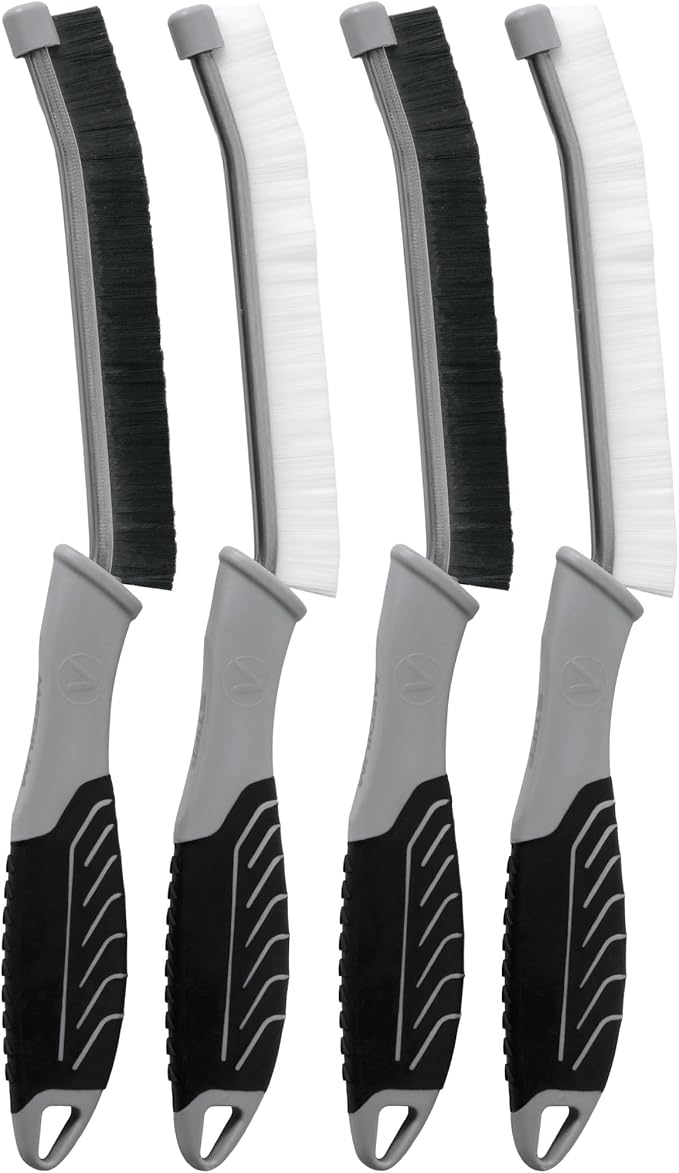 VIKING Car Detailing Brush for Interior Cleaning, 4 Pack