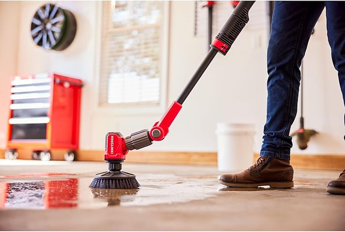 CRAFTSMAN V20 Cordless 2-in-1 Power Scrubber, Multi-Purpose, Bare Tool Only (CMCPS520B)