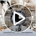 Ergonomic Seat Cushion & Lumbar Support Pillow for Office Chair, Memory Foam Office Chair Cushion for Tailbone Comfort, Car Seat Cushion for Long Sitting