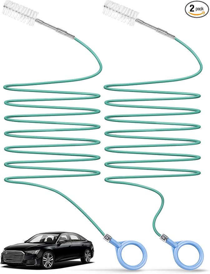 SARDVISA 2-Pack 78-Inch Sunroof Drain Brushes, Flexible Tube Cleaners