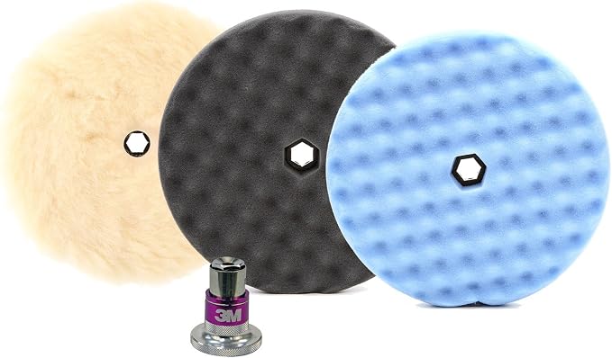 Perfect-It 33662 Quick Connect Wool/Foam Pad Kit