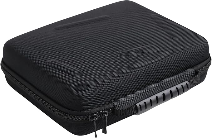 Hard Case for Handheld Car Vacuum Cleaner, Compatible with KMM LT-117C 9000Pa Car Vacuum Cleaner Air Duster, Portable Storage Carrying Bag, Black(Case Only)