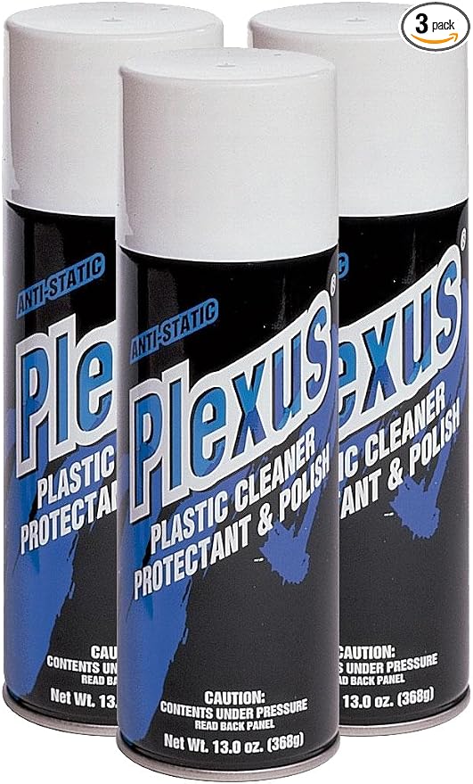 Plexus 20214-3PK-3PK Plastic Cleaner and Polish - 39 fl. oz., (Pack of 3)