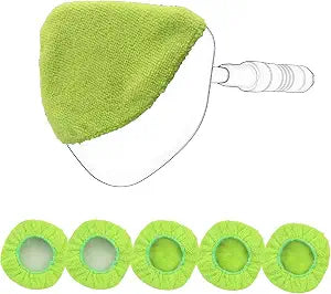 XINDELL 5 Pack Microfiber Pads – Replacement Heads Cover for Xindell Windshield Cleaner Tools. Washable & Reusable Trian