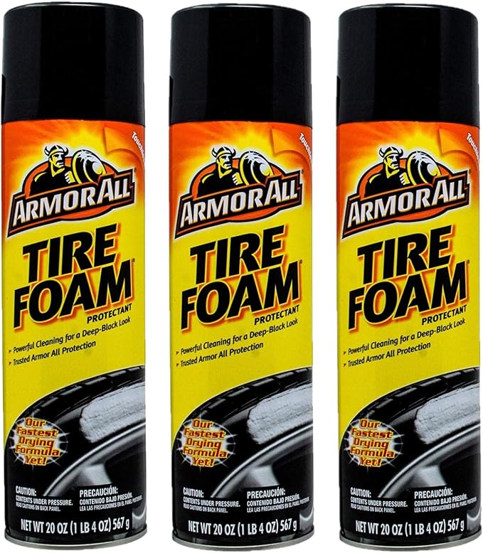 Armor All Tire Foam Protectant 20 oz (Pack of 3)