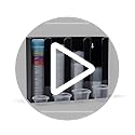 Portion Cup and Lid Holder for Condiment & Sauce Cups 4 Compartment
