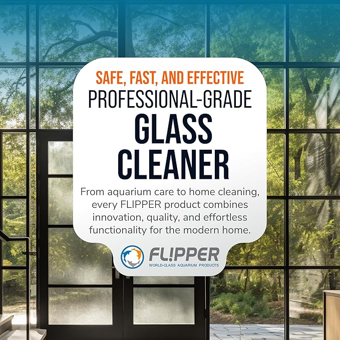 Flipper Squeegee & Mitt All-in-One Cleaning Solution – Streak-Free Glass & Surface Cleaner