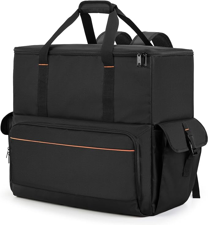 Trunab Computer Desktop Tower Carry Case for ATX/M-ATX, PC Travel Backpack