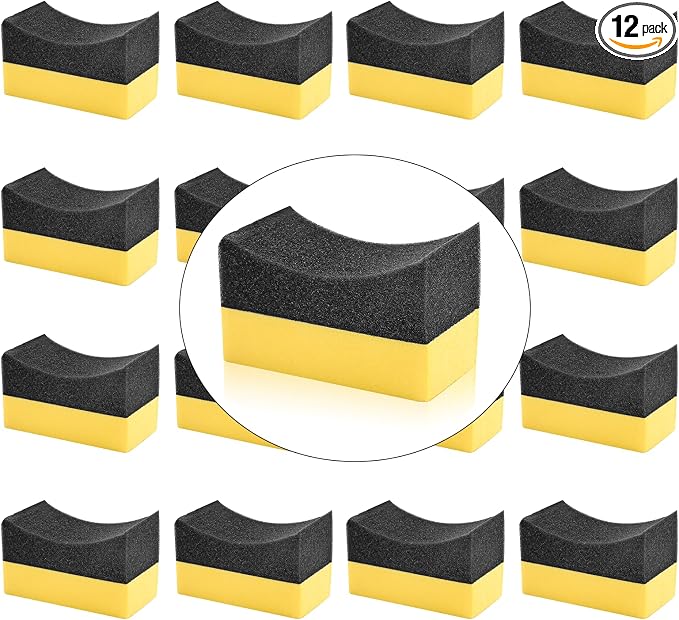 12 PCS Tire Shine Applicator Pad