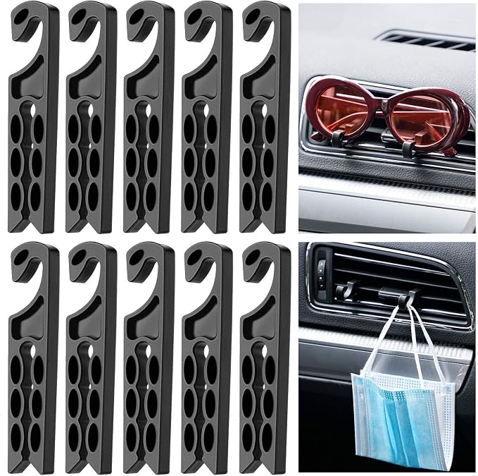 Bbto 10 Pcs Car Vent Hook Hanger Car Air Vent Holder