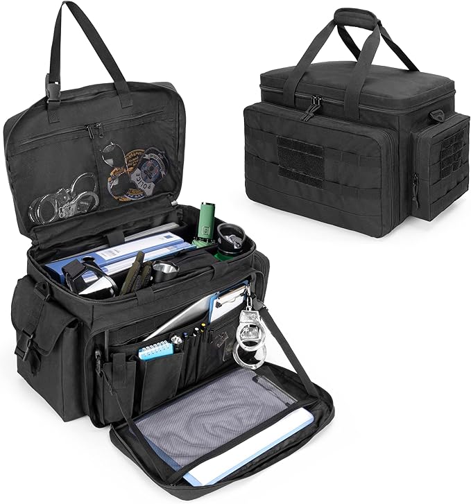 samdew Patrol Bag with Laptop Layer up to 15.6", MOLLE Compatible, Bag Only