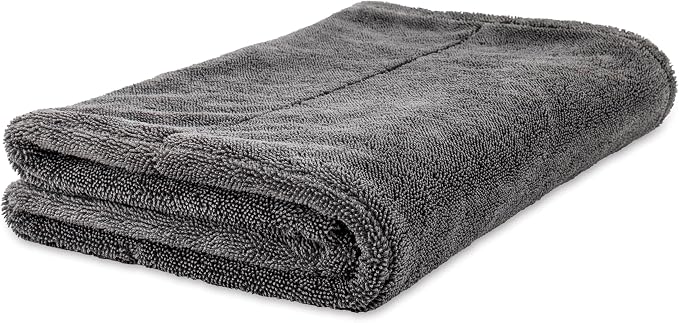 Griot's Garage Extra-Large PFM Edgeless Microfiber Drying Towel for Car Wash and Detailing, Ideal for SUVs, Trucks, and