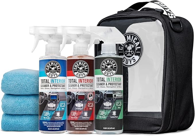 Chemical Guys, Total Interior Cleaner Variety Kit, New Car & Black Cherry