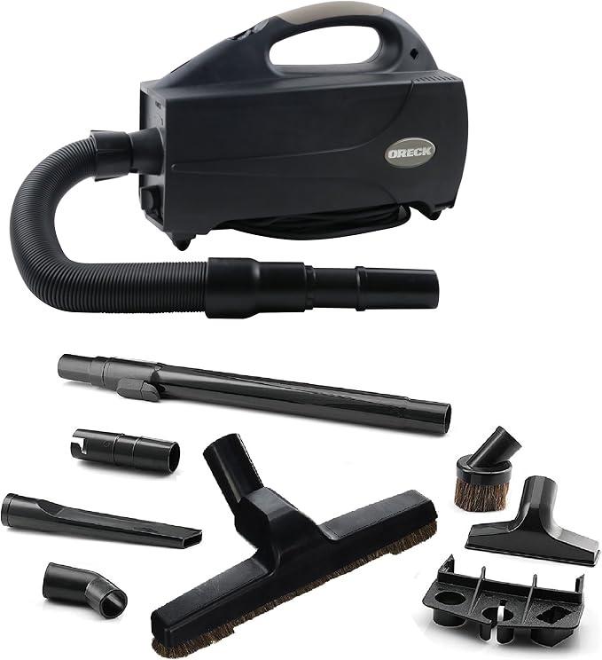 Oreck Compact Canister Vacuum Cleaner, Portable, Handheld