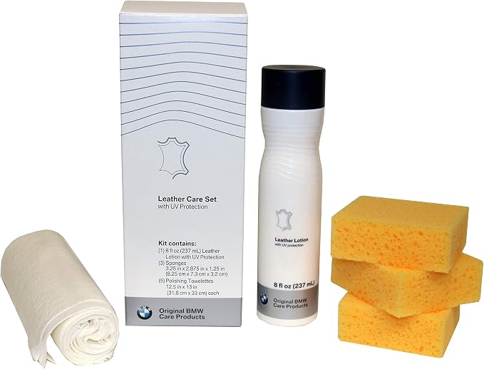 BMW Leather Care Set with Uv Protection