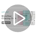 Microfiber Cleaning Cloth, Reusable Paper Towels Rolls, 50 Packs 12x12 inch Cleaning Rags for Washing Dishes, Kitchen, Bathroom, Car, Pink