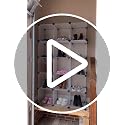 16 Cube Storage Organizer,Plastic stackable cube shelf