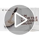 Tub & Tile Scrubber Kit with Long Handle, 2 Different Cleaner Brush