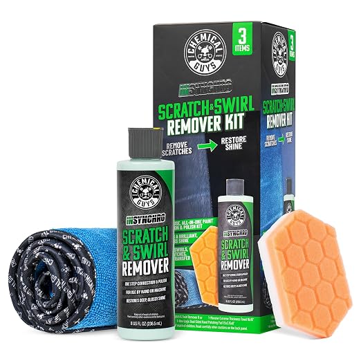 Chemical Guys, Insynchro Scratch & Swirl Remover Hand Polishing Kit, 8 oz