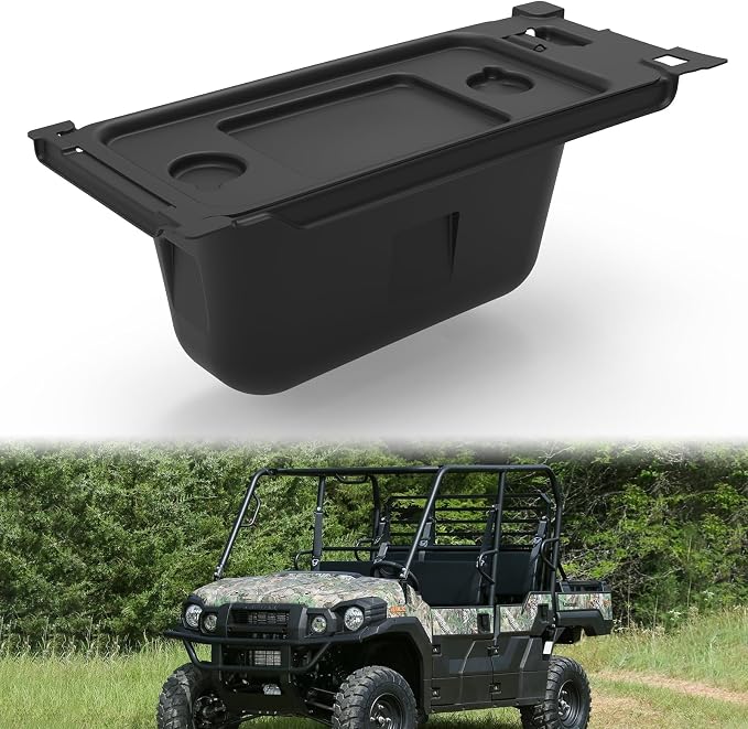 A & UTV PRO Mule Pro Underseat Storage Bin, Under Seat Storage Box Organizer Compatible with 2015-2024 Kawasaki Mule Pro