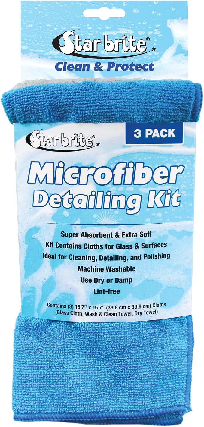 STAR BRITE Microfiber Detailing Kit (3PC)