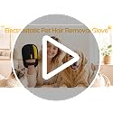 Pet Hair Removal Glove: Static Friction Clumps 95% Fur Fast