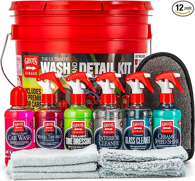 Griot's Garage The Ultimate Wash and Detail Kit, 58582