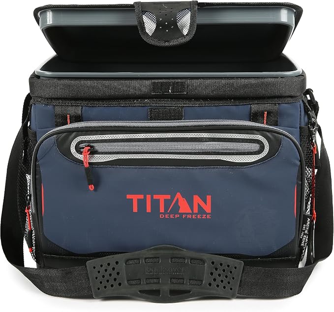 Titan by Arctic Zone Deep Freeze Cooler - Zipperless Hardbody Cooler - Deep Freeze Insulation, HardBody Liner, and Smart
